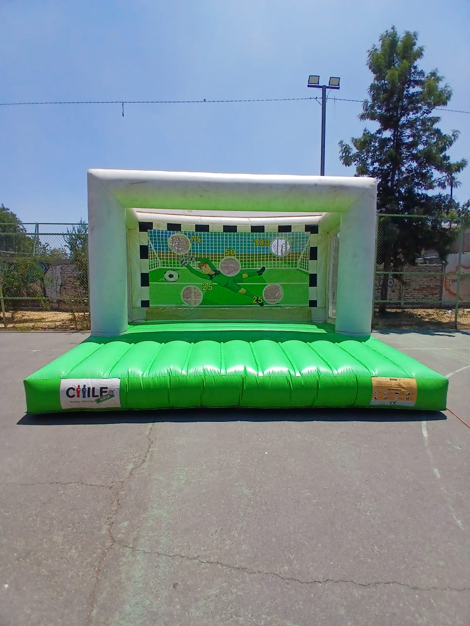 Arco de Fútbol Inflable