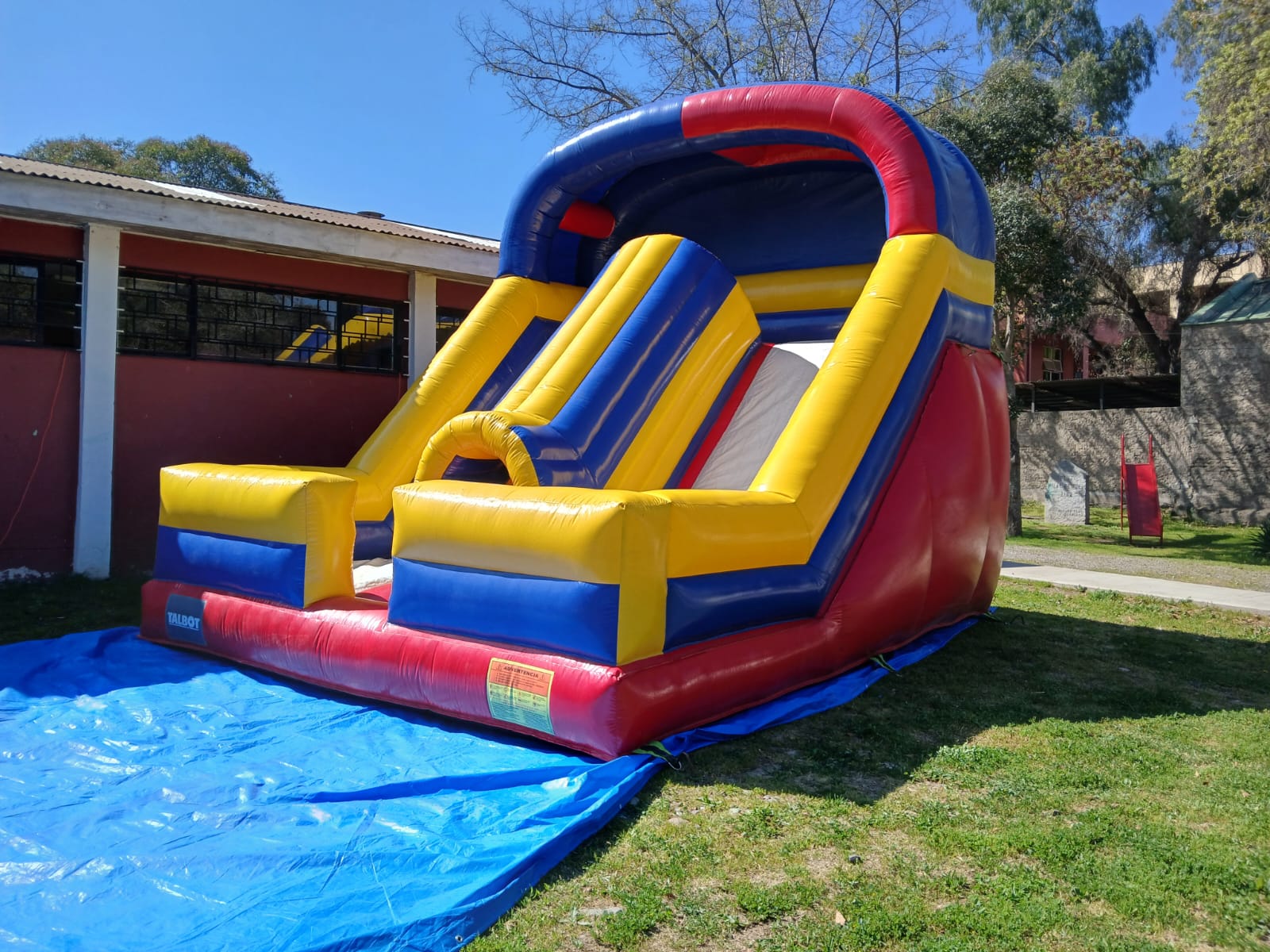 Tobogán Doble con Túnel